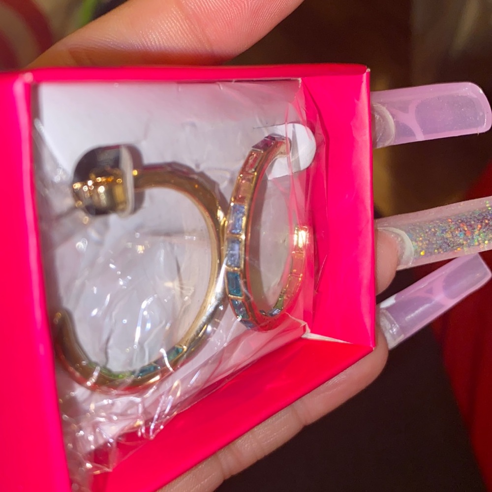 Rainbow earrings